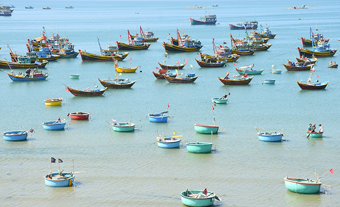 Mui Ne fishing village. Photo: Tran Ba Viet Dung